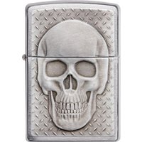 Зажигалка Zippo Skull with Brain Surprise 29818