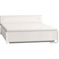 Кровать Глазов BAUHAUS Plus 33.2 с ПМ 140x200 (бодега светлый)