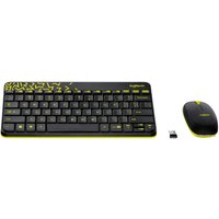 Офисный набор Logitech MK240 Nano 920-008213 (черный)