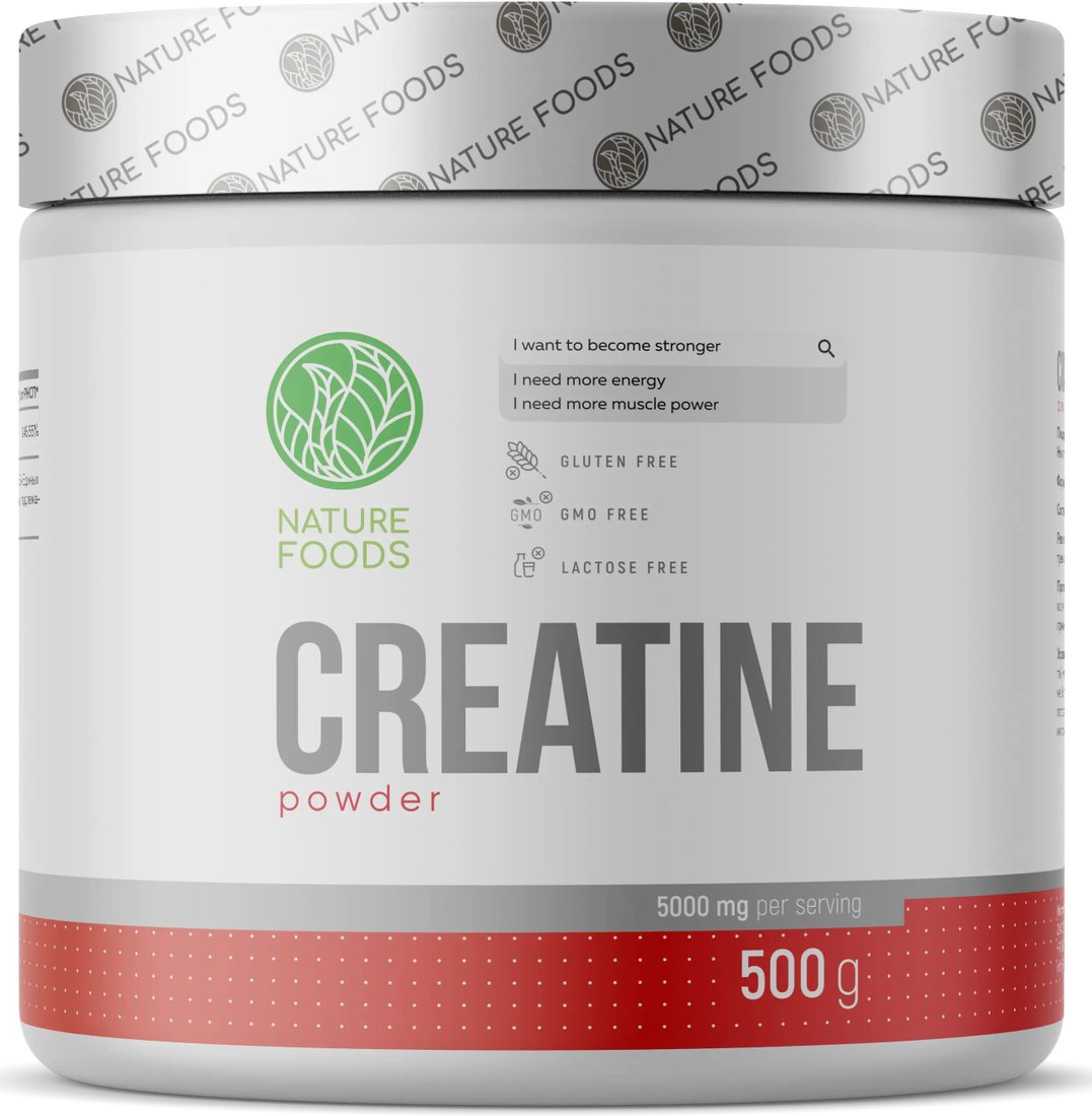 Моногидрат креатина Nature Foods Creatine powder (500 г)