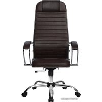 Офисное кресло Metta SU-1-BK Комплект 6, Ch ов/сечен (пластиковые ролики, коричневый)