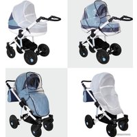 Универсальная коляска Siger Marco (2 в 1, бежевый/темно-коричневый)