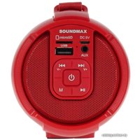 Беспроводная колонка Soundmax SM-PS5020B (красный)