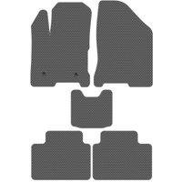 Комплект ковриков для авто Alicosta Лада Веста (седан) 2015 - Н.В. (серый, ромб) в Бресте