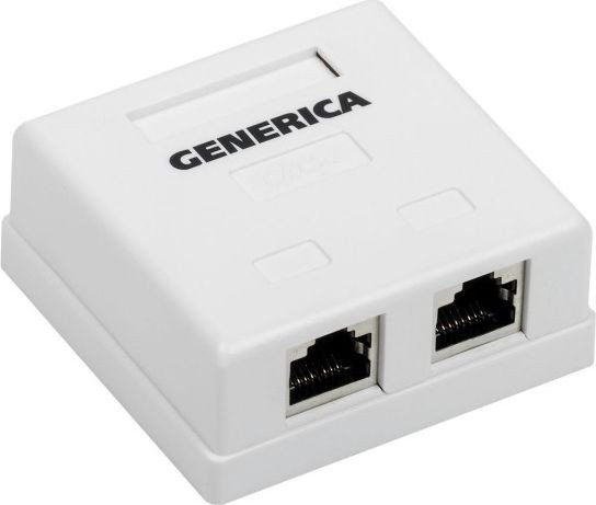 

Розетка компьютерная Generica CS2-1C5EF-22-G