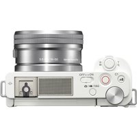 Беззеркальный фотоаппарат Sony ZV-E10L Kit 16-50mm (белый)