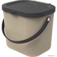 Контейнер для раздельного сбора мусора Rotho Albulino 1030307422 (6 л, капучино)