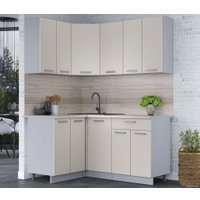 Готовая кухня Интерлиния Мила Лайт 1.2x1.6 (персидский жемчуг) в Мозыре