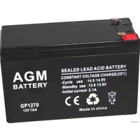 Аккумулятор для ИБП AGM Battery GP 1270 (12В/7 А·ч)
