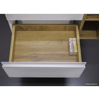  Домино Тумба под умывальник Joy 46 Frost 70 подвесная с двумя ящиками В2