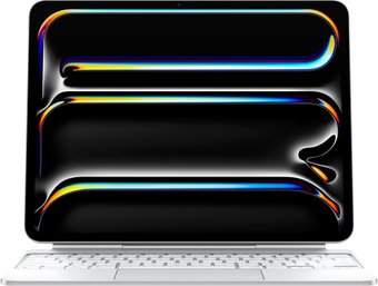 Чехол с клавиатурой Apple Magic Keyboard для iPad Pro 13" 5-го поколения (белый, нет кириллицы)