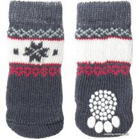 Носочки для животных Triol Снежинка 12231040 (M, серый)