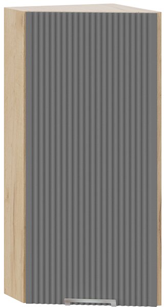 

Шкаф навесной Трия Кимберли 1В3Т (дуб крафт золотой/титан)