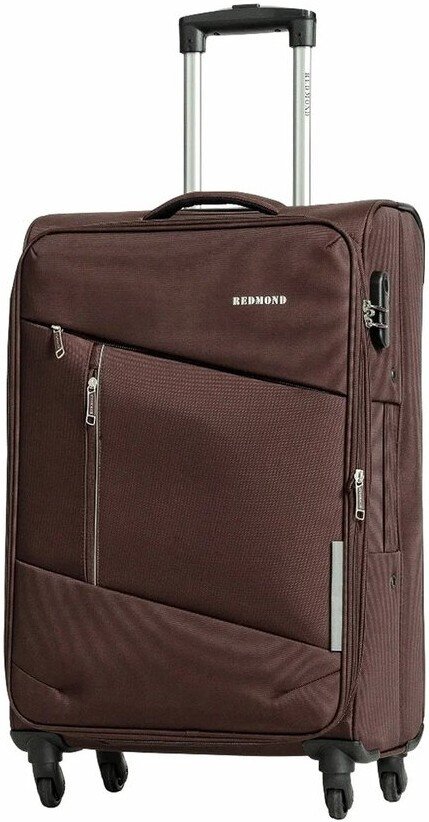Чемодан-спиннер Redmond Nylon NF05 67 см (коричневый)
