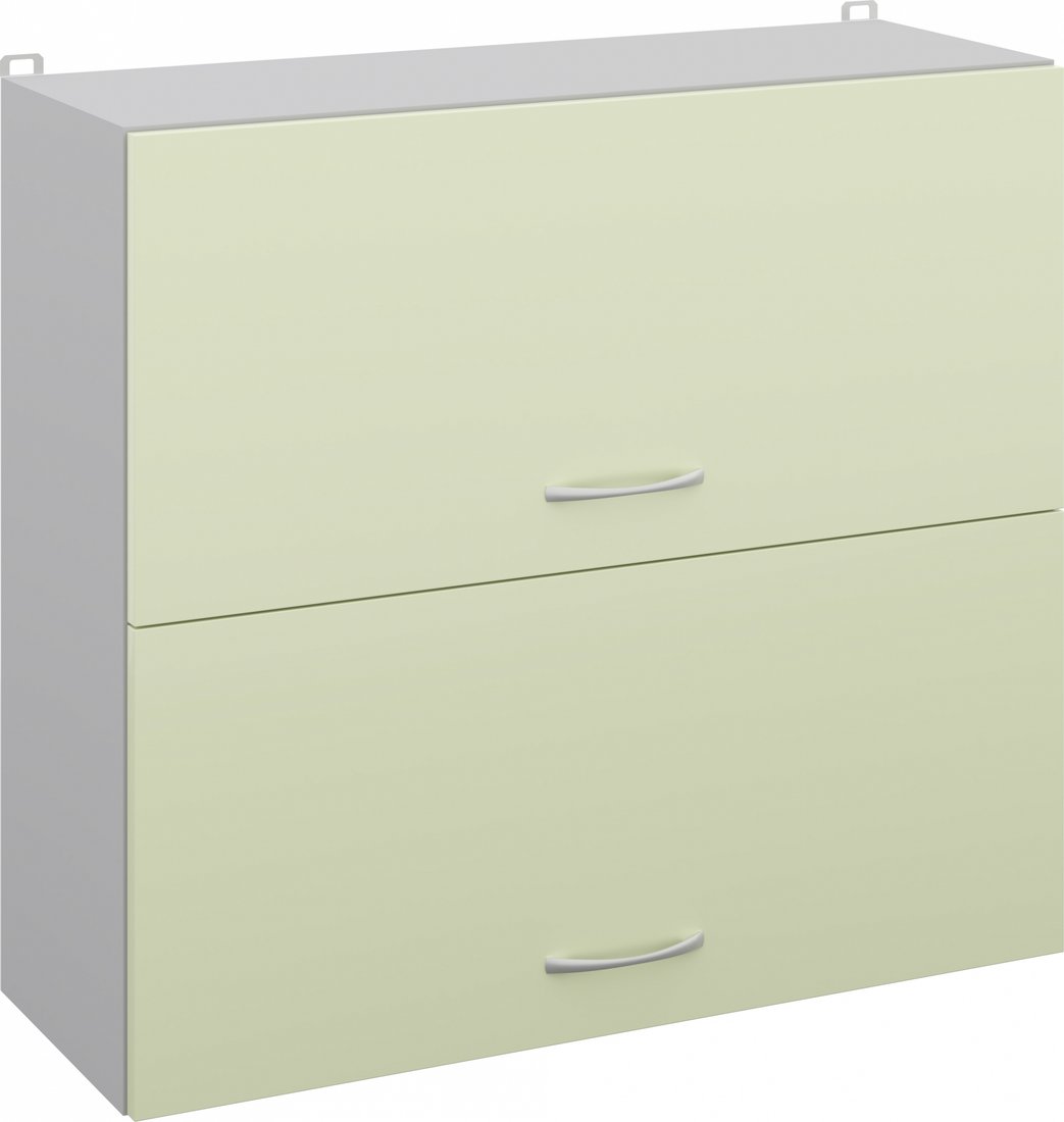 

Шкаф навесной Кортекс-мебель Корнелия Лира ВШ80-2г (салатовый)