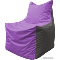 Кресло-мешок Flagman Фокс Ф2.1-103 (сиреневый/серый темный)