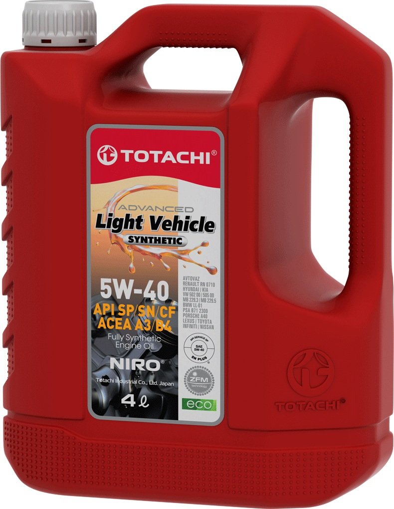 

Моторное масло Totachi NIRO LV Synthetic 5W-40 4л