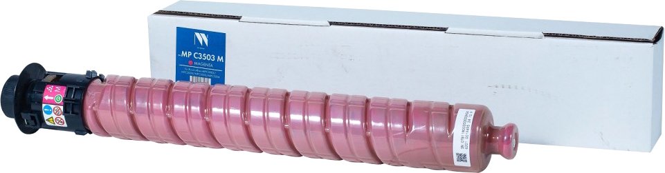 

Картридж NV Print NV-MPC3503M (аналог Ricoh MP C3503 Magenta 841819)