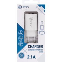 Сетевое зарядное Digital Part WC-250 (белый)