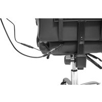 Игровое (геймерское) кресло Calviano Avanti Ultimato (черный, с подножкой)