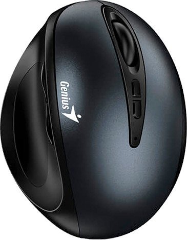 

Вертикальная мышь Genius Ergo 8300S (серый)