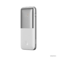 Внешний аккумулятор Baseus Bipow Pro Digital Display Fast Charge 20W Overseas Edition 10000mAh (белый)