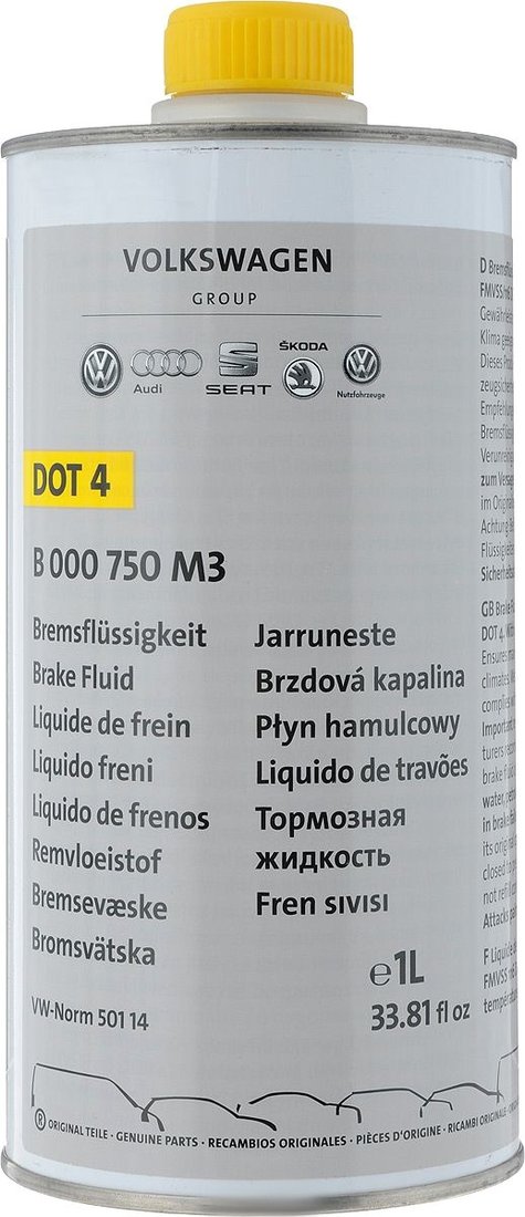 

Тормозная жидкость VAG DOT 4 1л