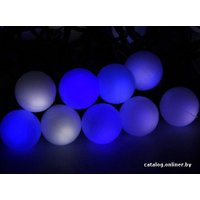 Новогодняя гирлянда Luazon Метраж Шарики Led-100 (10 м, белый/синий) [1080045]