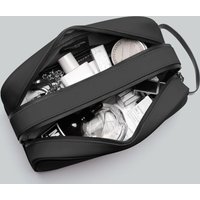 Косметичка Gaston Luga Splash Double Zipped Toiletry Bag (черный)