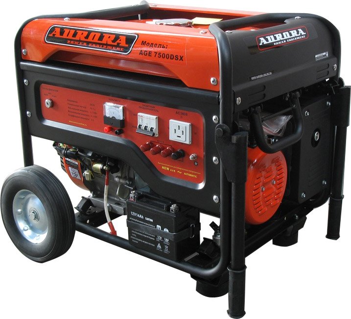

Бензиновый генератор Aurora AGE 7500 DSX