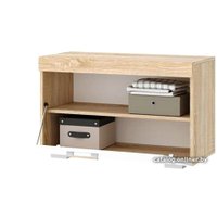 Тумба для обуви Памир Соната ОС-800 (сонома/белый глянец)