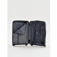 Чемодан-спиннер L'Case Riga 24 (M, черный)