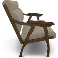 Диван Элегия Вега-10 (Candy Latte, лак орех)