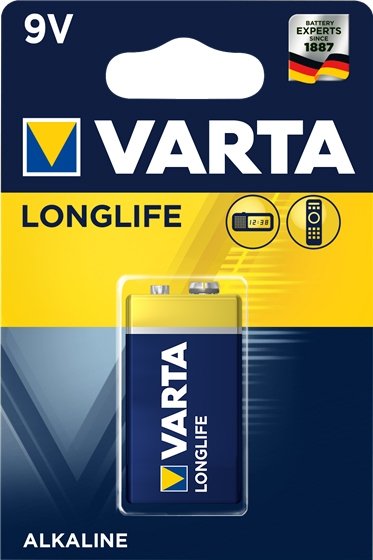 

Батарейка Varta Longlife 9V 4122