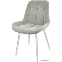 Стул Гальваник Флоренция (ткань, белый муар/catania smoke)