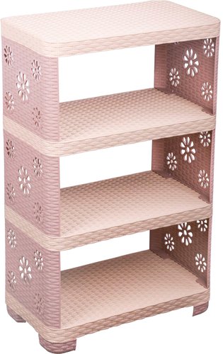 Альтернатива Этажерка Плетенка М2552 (какао)