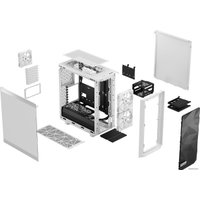 Корпус Fractal Design Meshify 2 Compact Lite White TG Clear FD-C-MEL2C-04