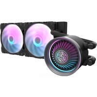 Система жидкостного охлаждения для процессора dark Flash Nebula DN-240 (черный)