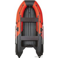 Моторно-килевая лодка Пилот 330 НДНД (красный/черный)