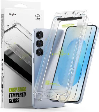Защитное стекло Ringke Easy Slide 2шт для Galaxy S25 / S24