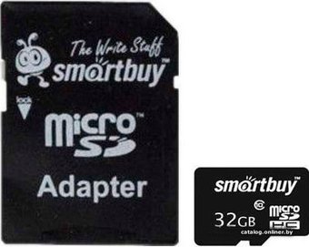 Карта памяти SmartBuy microSDXC Class 10 128GB (SB128GBSDCL10-01)