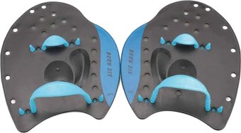 Лопатки для плавания ZEZ Sport SP01-D-L (черный/синий)