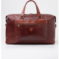 Дорожная сумка Franchesco Mariscotti 6-416кFM11 (пр морская галька, коричневый антрацит)