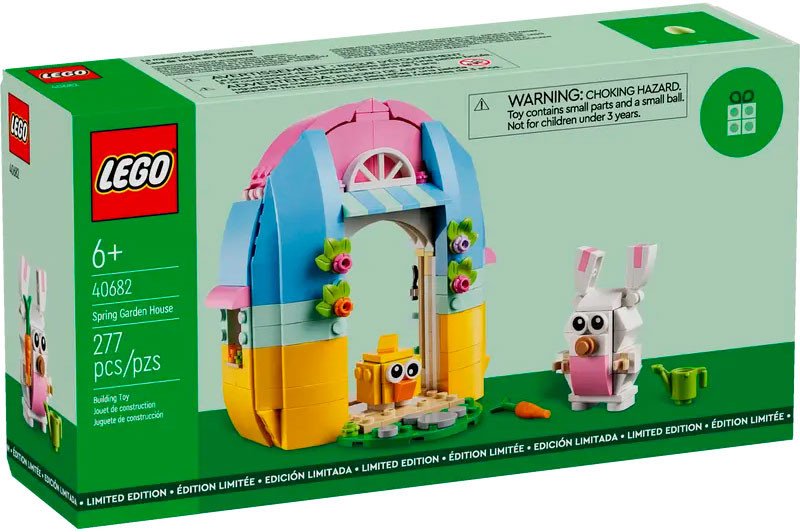 Конструктор LEGO 40682 Весенний садовый домик