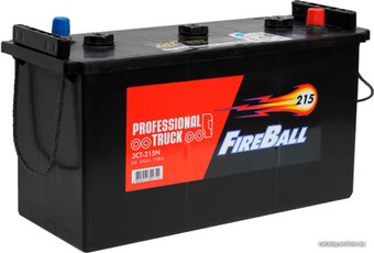 Автомобильный аккумулятор FireBall 3СТ-215 N Рус универсальная 2 1120А (215 А·ч)