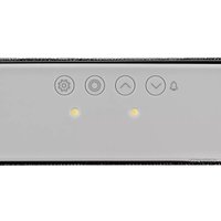 Настольные часы с беспроводной зарядкой Kitfort KT-3373-1 (черный)