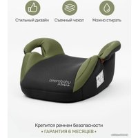 Детское сиденье Amarobaby Spector AB222007SSeZ/11 (серый/зеленый)