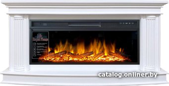 Каминокомплект Smolcom Deli V42 с Royal Flame Vision 42 LOG LED (бьянко белый)