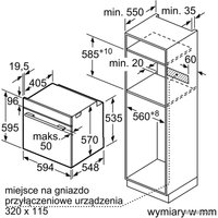 Электрический духовой шкаф Bosch HBA5570S0