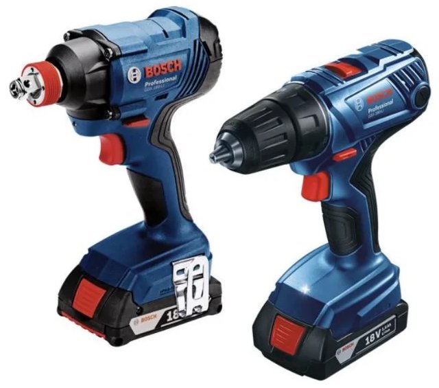 

Bosch 06019G5222 (шуруповерт, гайковерт, 2 АКБ)
